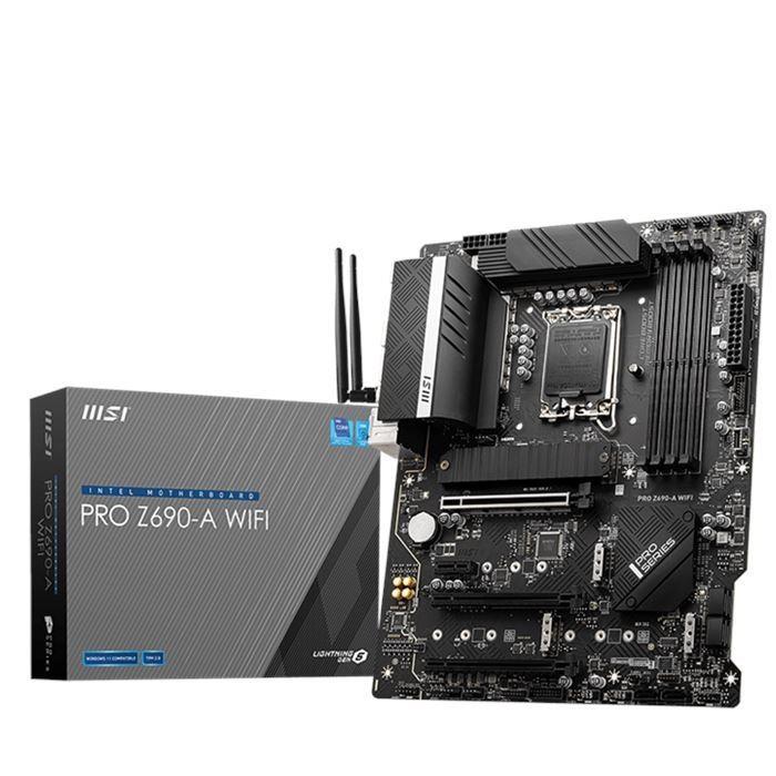 مادر برد ام اس آی مدل PRO Z690-A WIFI DDR5 MSI PRO Z690-A WIFI DDR5 LGA 1700 Motherboard